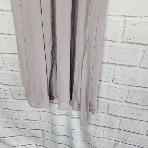 Show Me Your Mumu Emily Empire Maxi Dress Gray Size Small - Picture 10 of 12